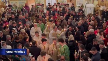 Slujba Învierii Domnului la Biserica „Sfântul Ștefan cel Mare” din Viena articol si video la TRINITAS TV
