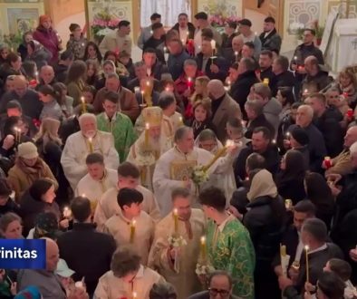 Slujba Învierii Domnului la Biserica „Sfântul Ștefan cel Mare” din Viena articol si video la TRINITAS TV