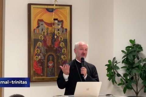 Părintele profesor Daniel Benga a conferențiat la Viena