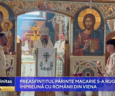 O zi lucrătoare devenită zi de sărbătoare: slujire arhierească în comunitatea românească din Viena Slavă lui Dumnezeu pentru toate!